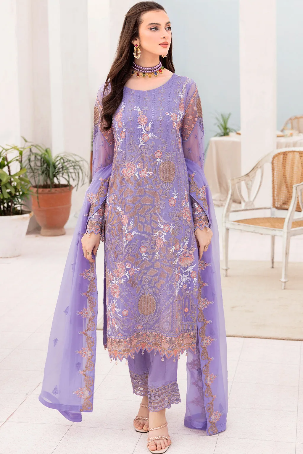 Ramsha Chevron Formal Collection – A-711