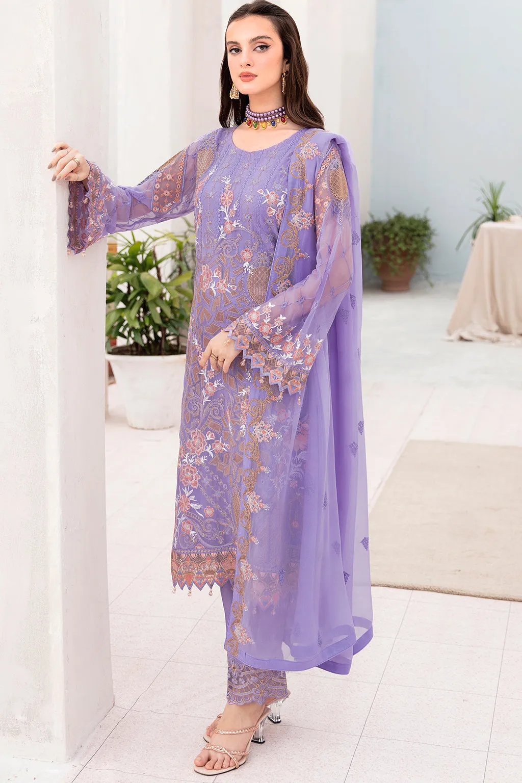 Ramsha Chevron Formal Collection – A-711