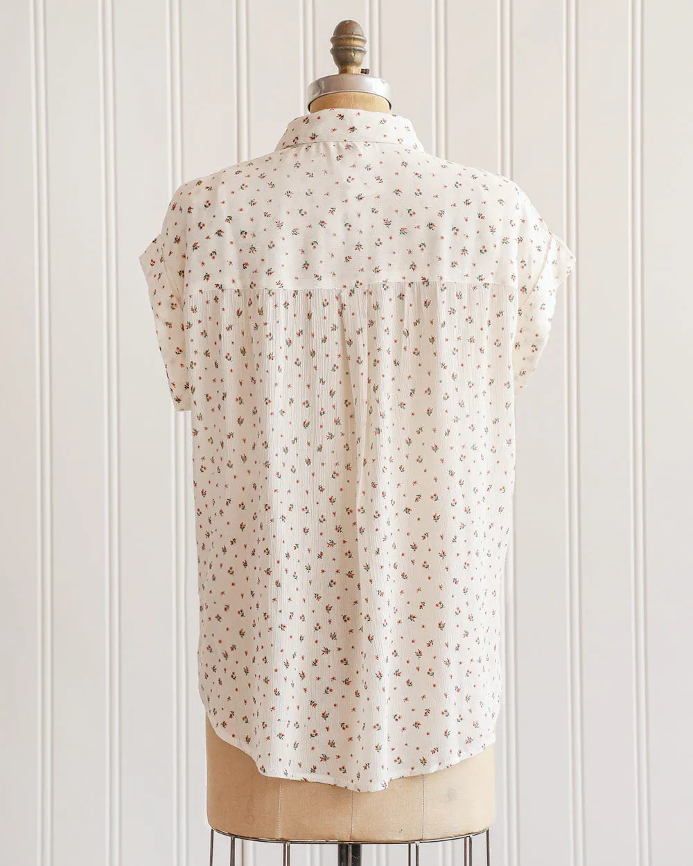 Raspberry Blooms Shirt