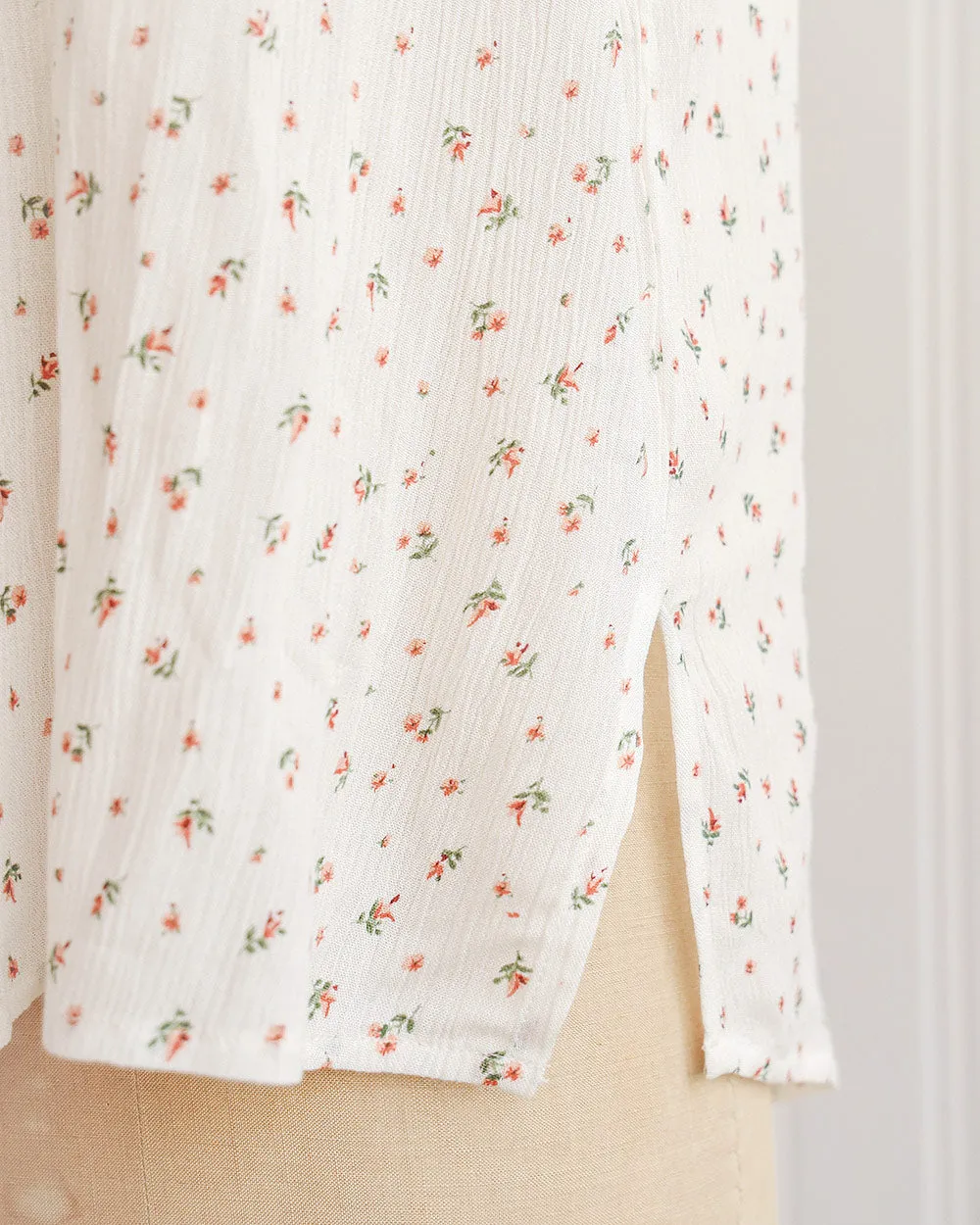Raspberry Blooms Shirt