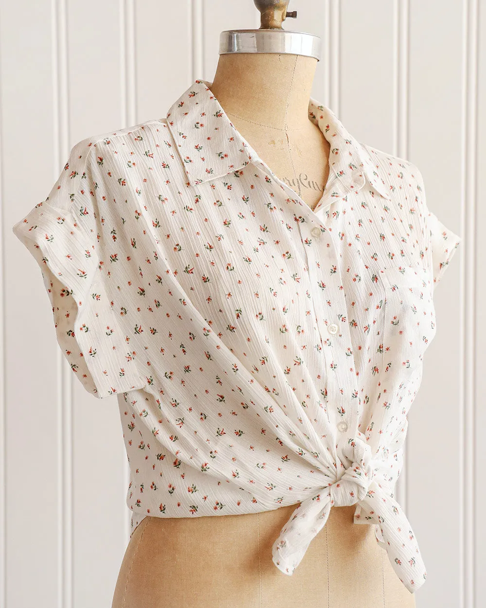 Raspberry Blooms Shirt