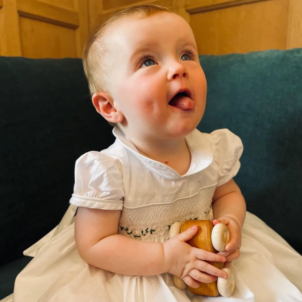 Rosalind - Artisan Hand Smocked Cotton Dress