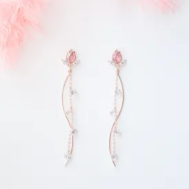 Rose Gold Belle Earrings