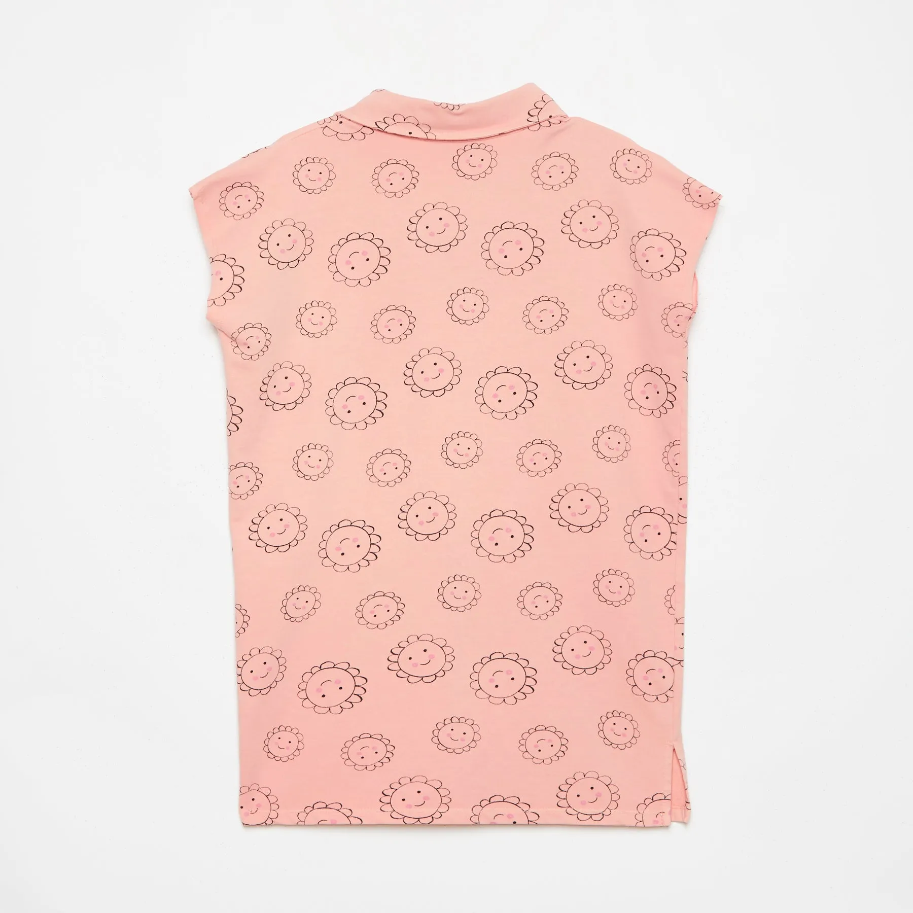 WEEKEND HOUSE PINK FLOWER POLO DRESS