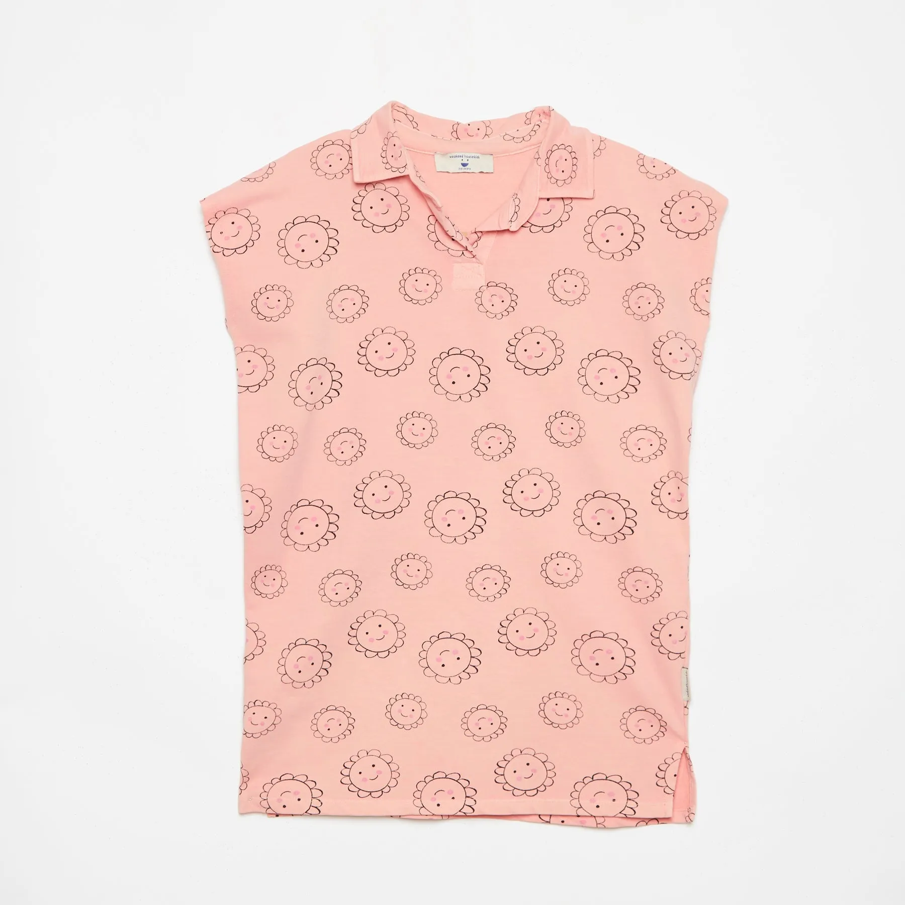 WEEKEND HOUSE PINK FLOWER POLO DRESS