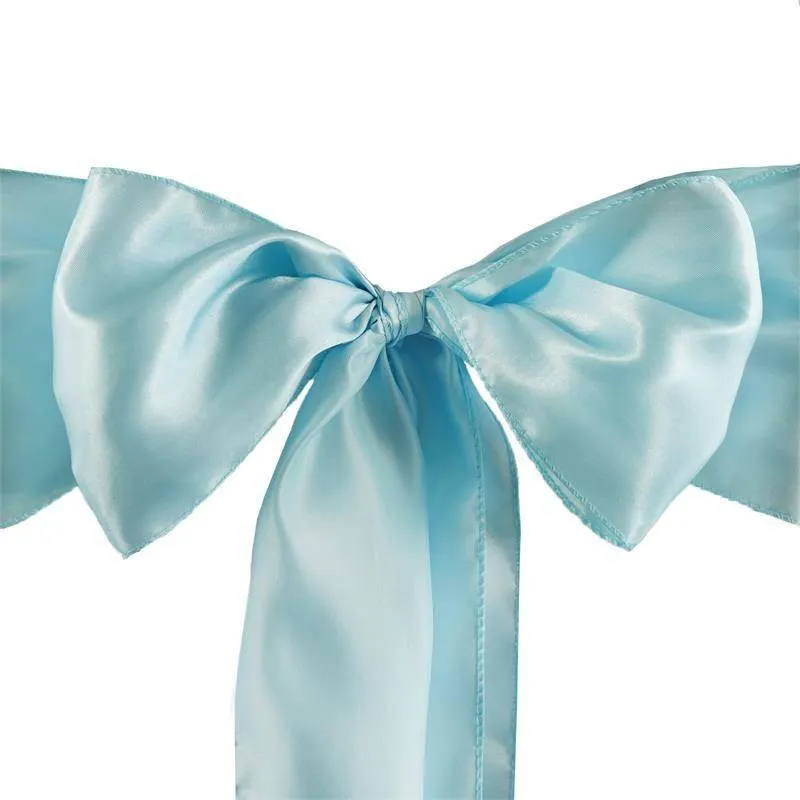 White Sleveeless Satin Flower Girl Dress with Sash