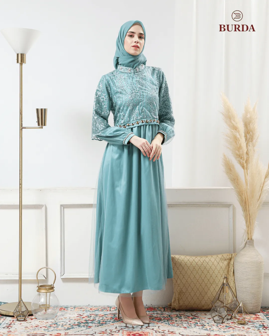 Women's Turqoise Party Dress