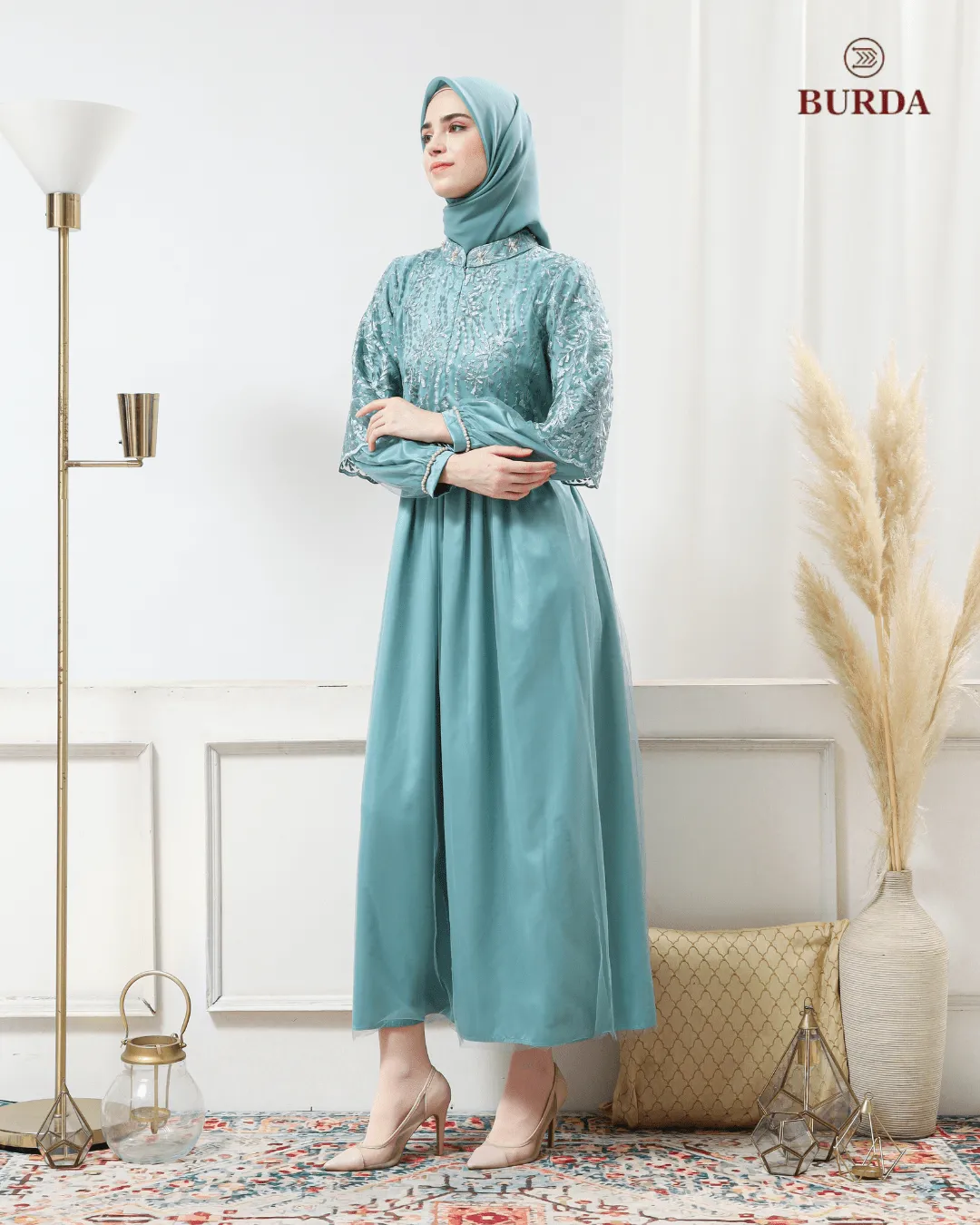 Women's Turqoise Party Dress