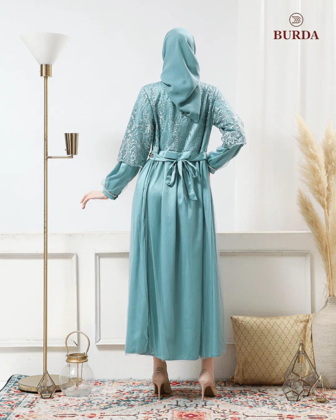 Women's Turqoise Party Dress