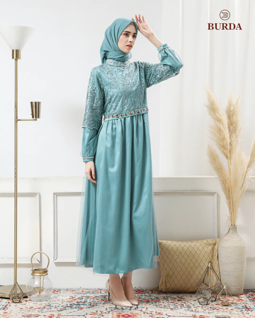 Women's Turqoise Party Dress