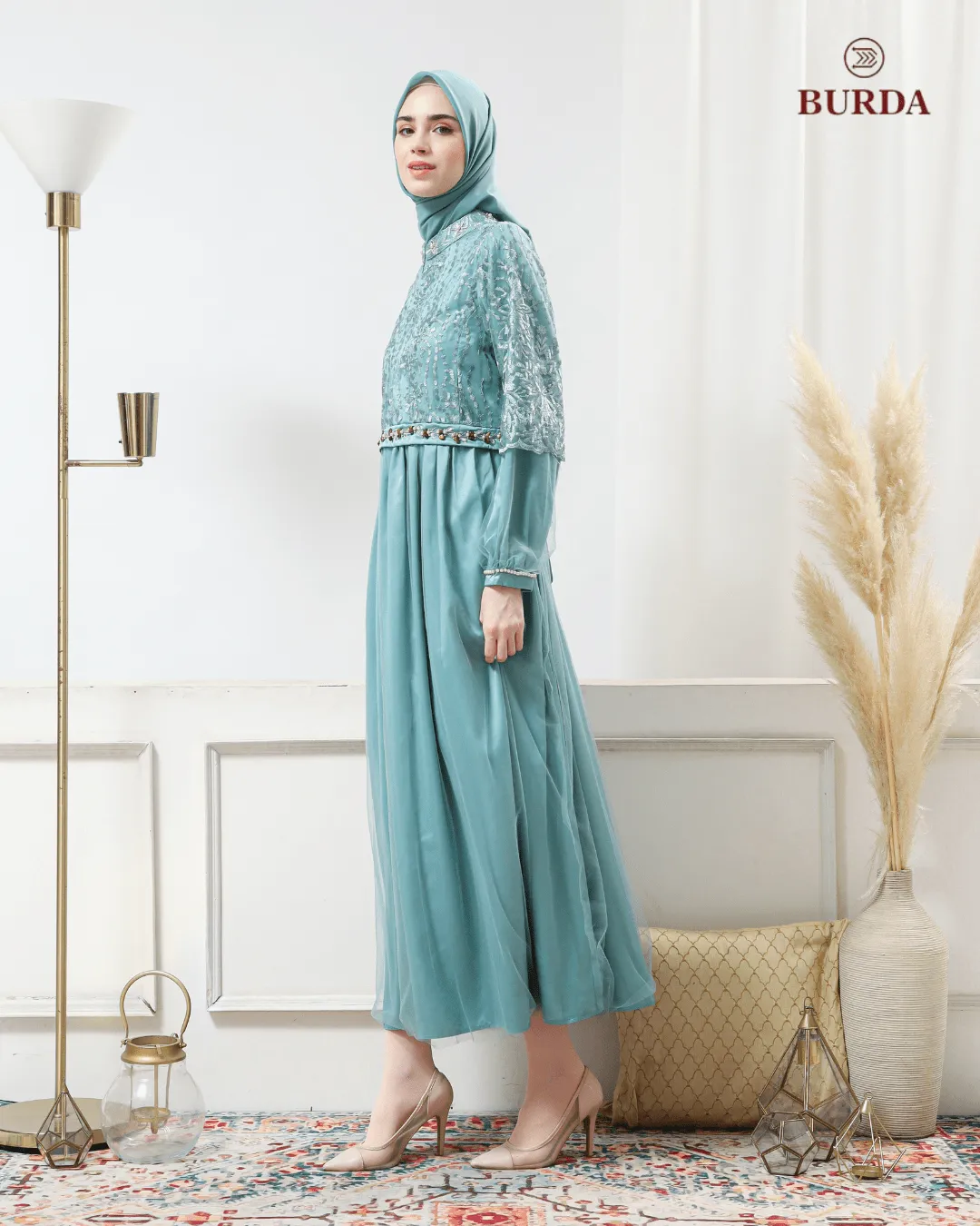 Women's Turqoise Party Dress