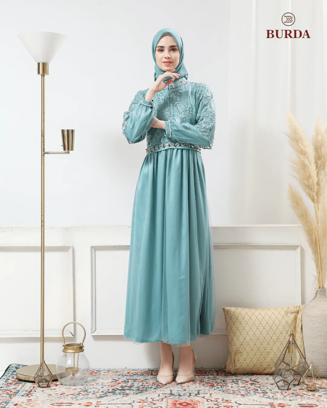 Women's Turqoise Party Dress