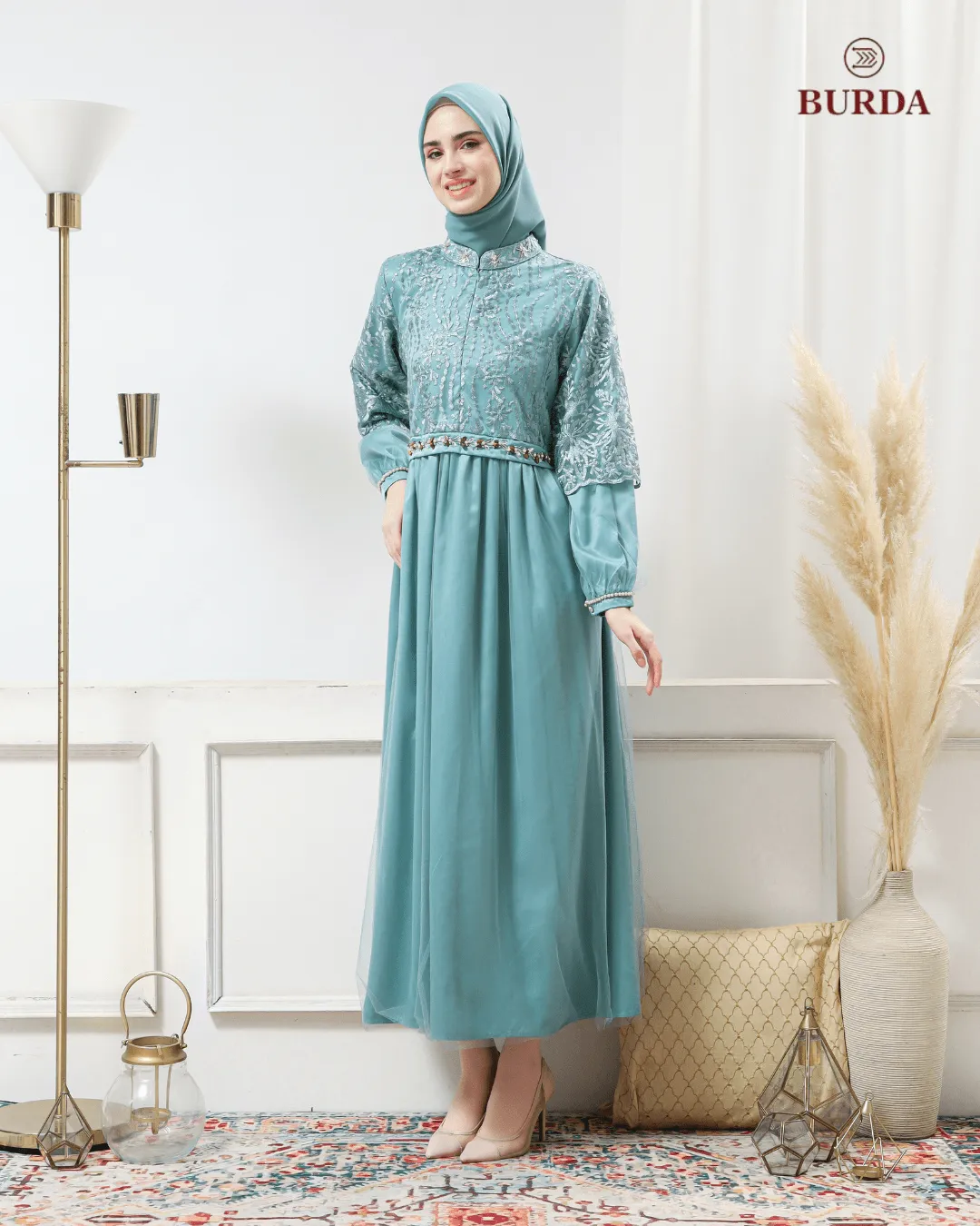 Women's Turqoise Party Dress