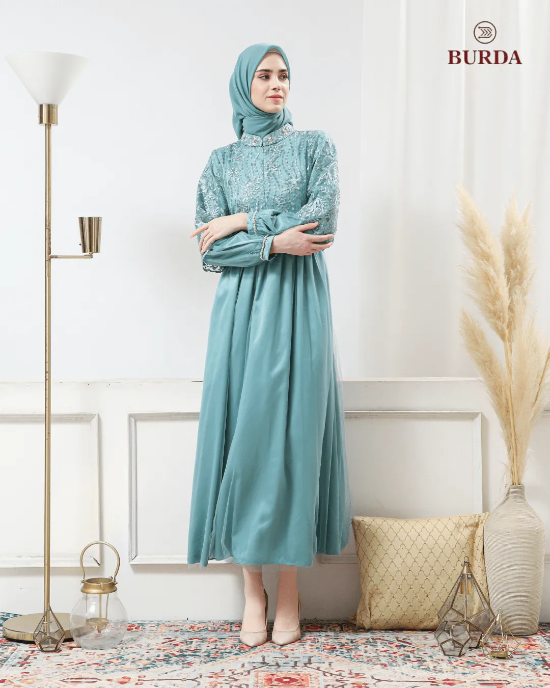 Women's Turqoise Party Dress