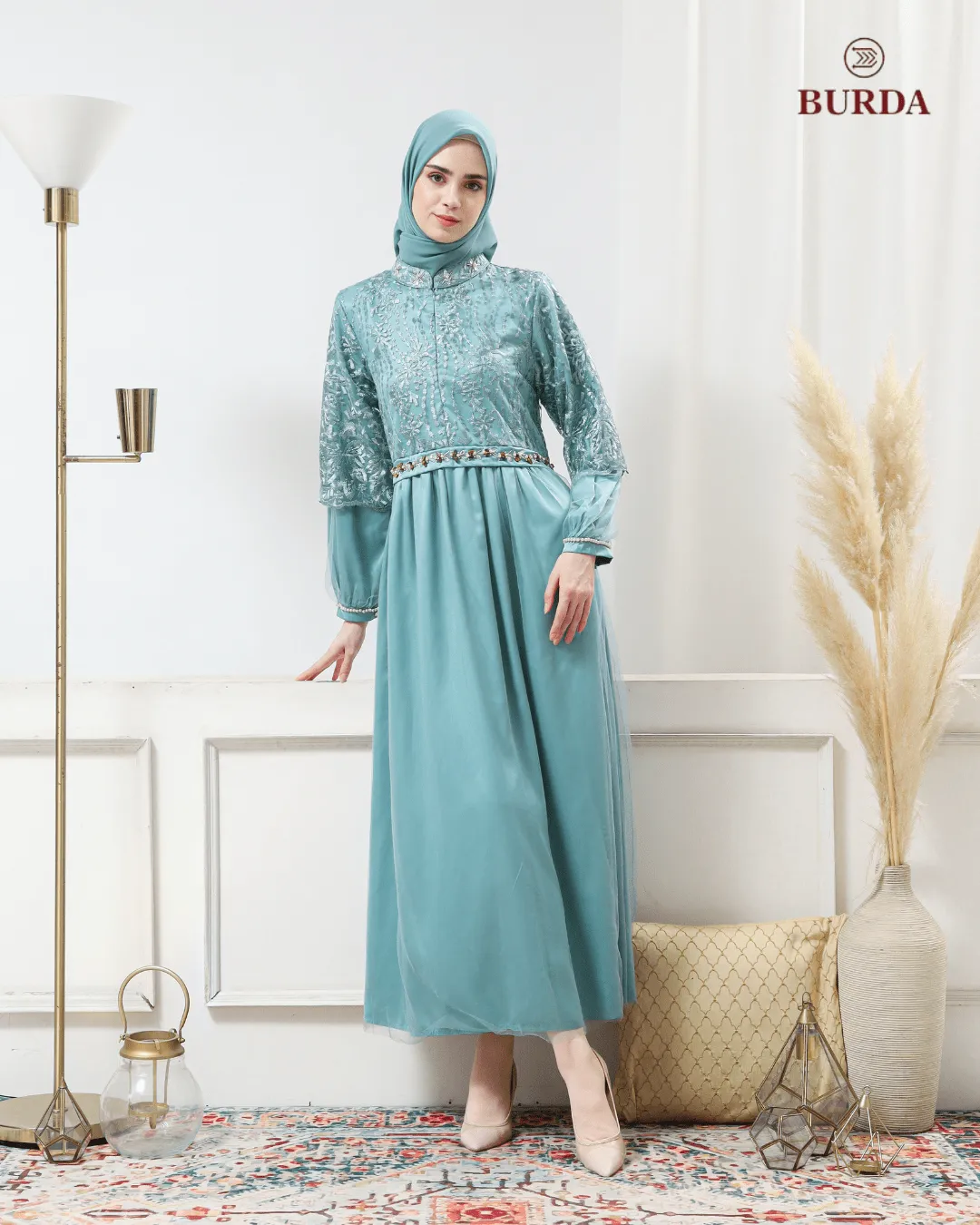 Women's Turqoise Party Dress