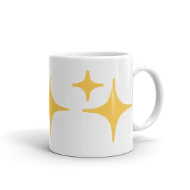 Yellow Sparkle Mug
